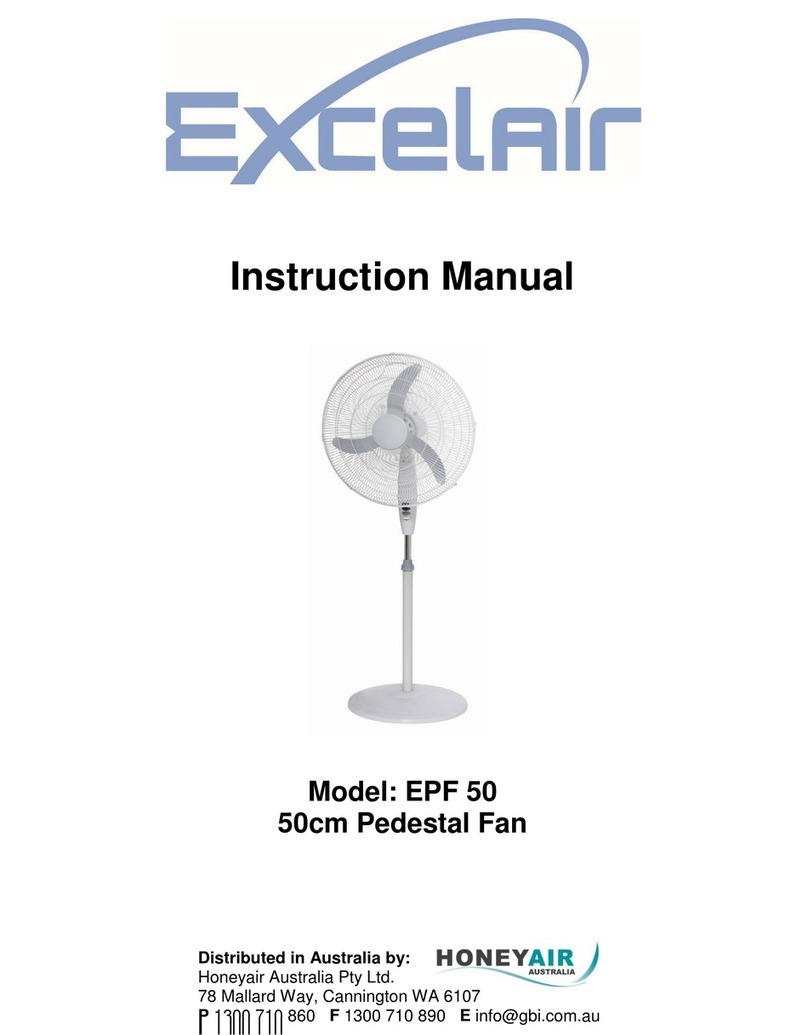 Excelsior EPF 50 instruction manual