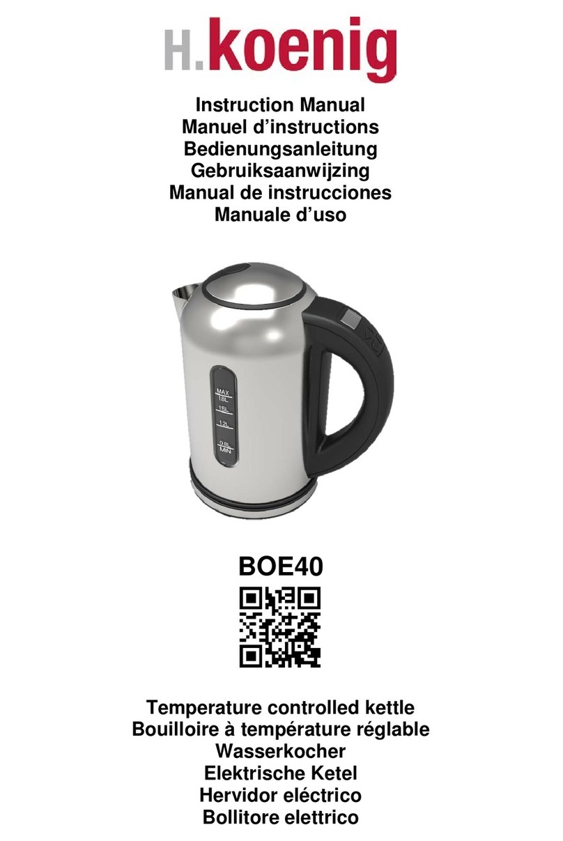 H.Koenig BOE40 instruction manual