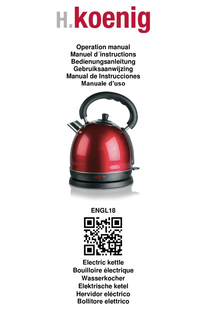 H.Koenig ENGL18 Operation manual