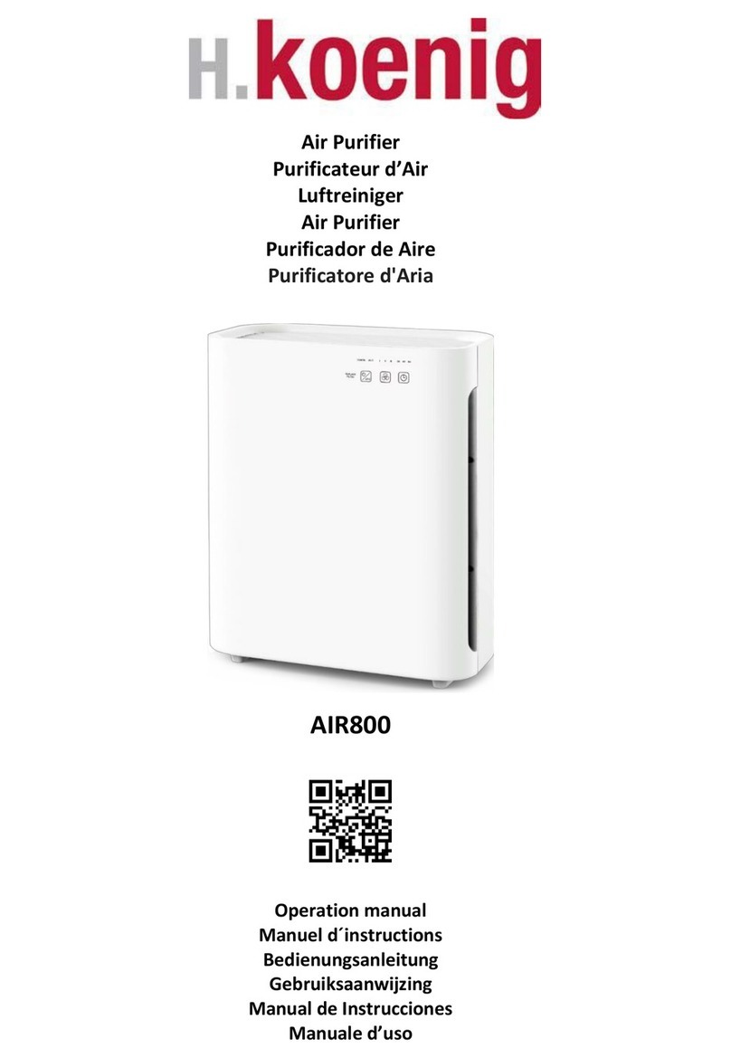 H.Koenig AIR800 Operation manual