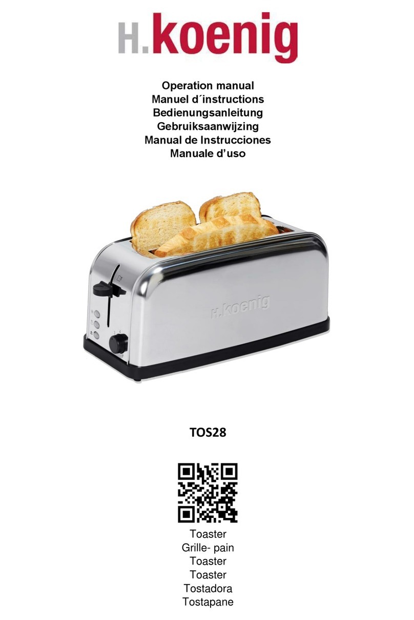 H.Koenig TOS28 User manual H.Koenig TOS28 User manual