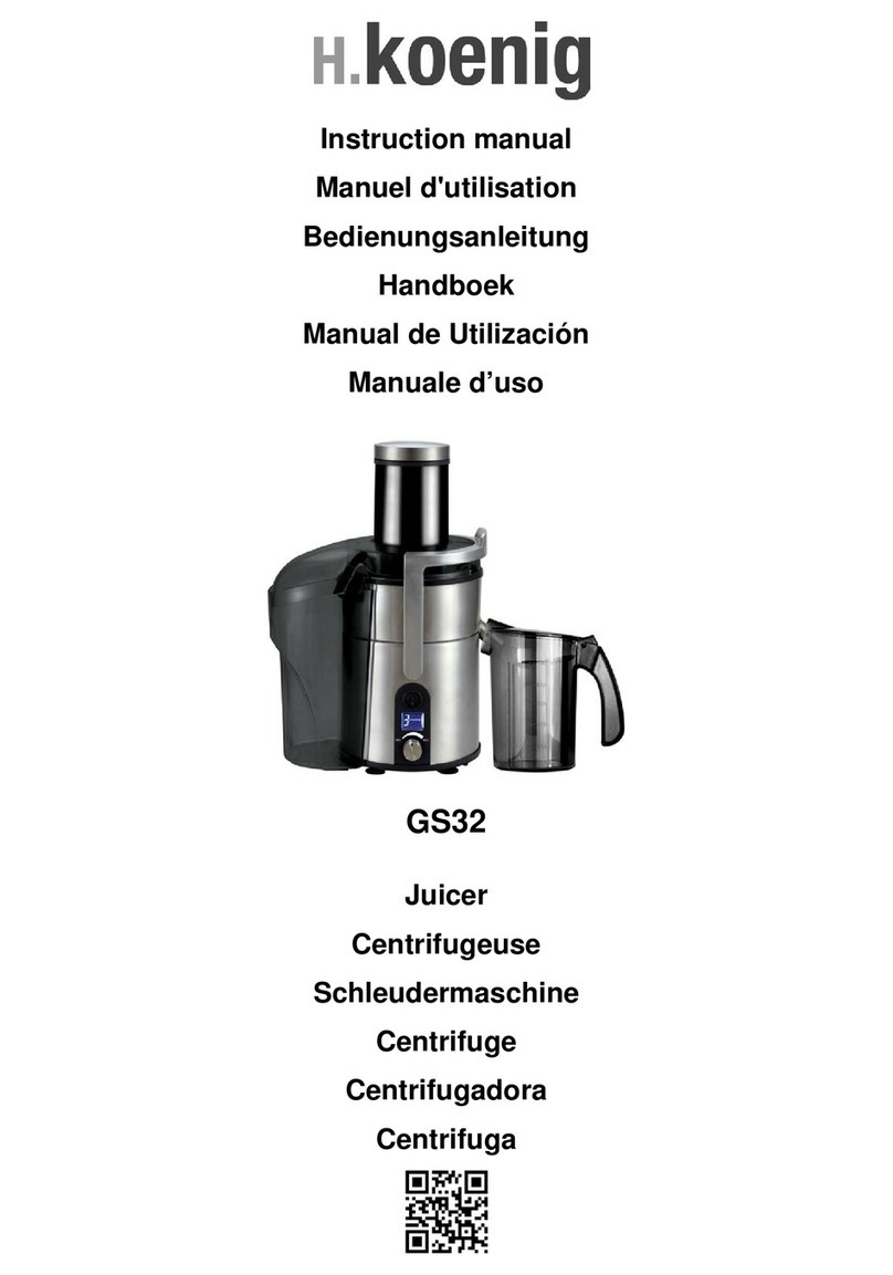 H.Koenig GS32 instruction manual