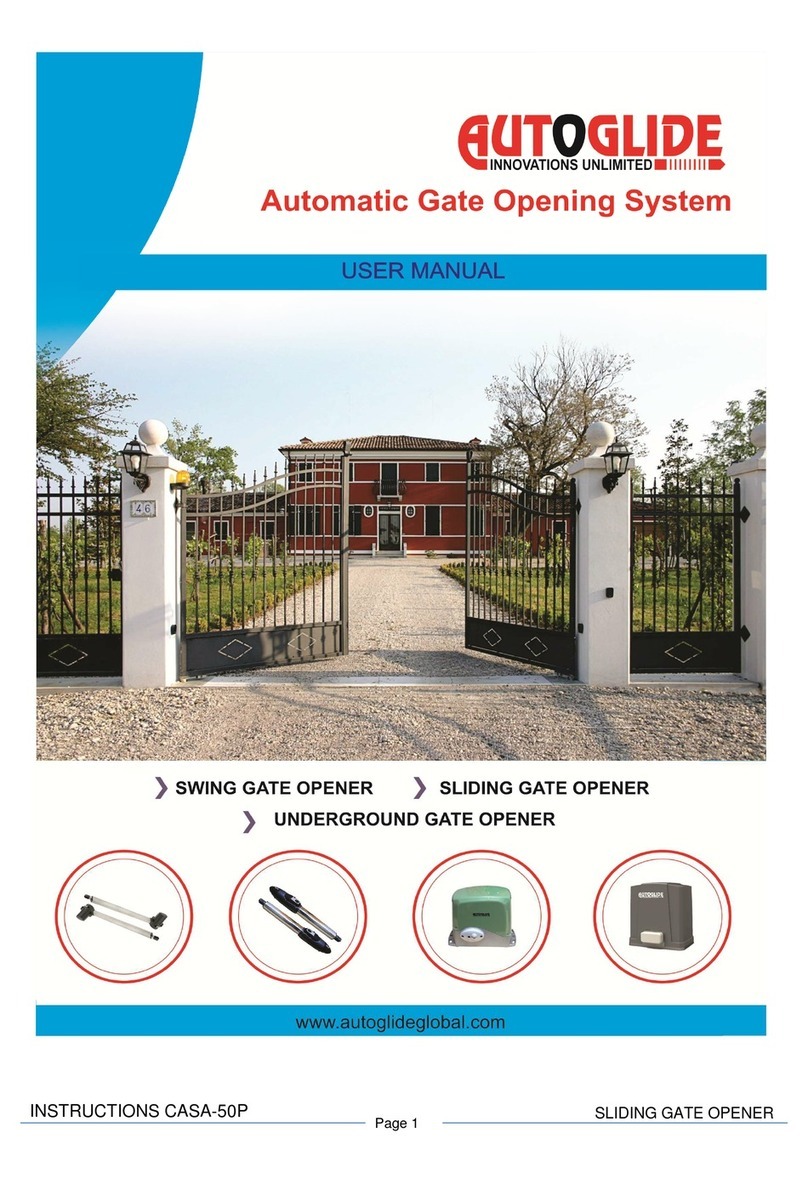 Autoglide CASA-50P User manual