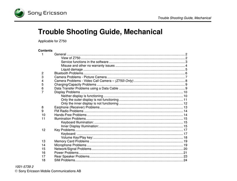 Sony Ericsson Z750 User manual Sony Ericsson Z750 User manual
