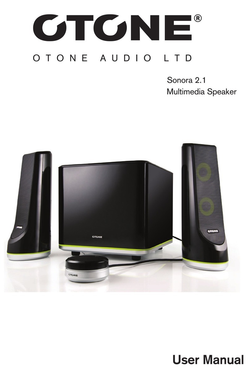 Otone SONORA 2.1 user manual