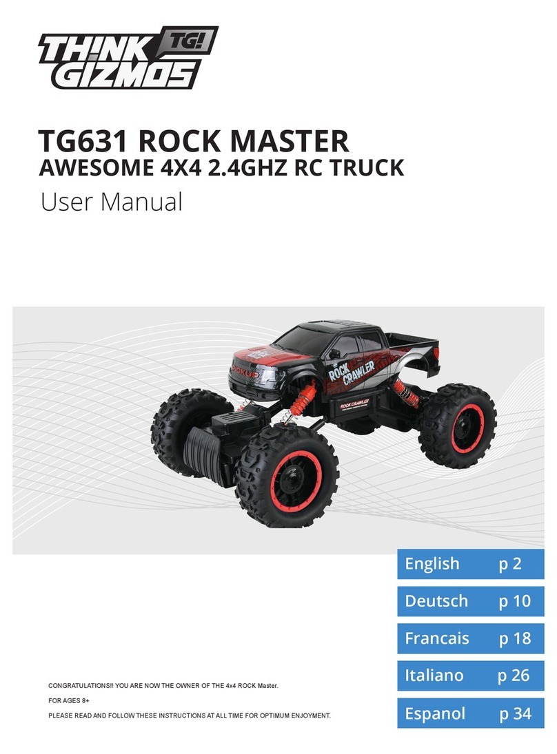 ThinkGizmos TG631 ROCK MASTER User manual