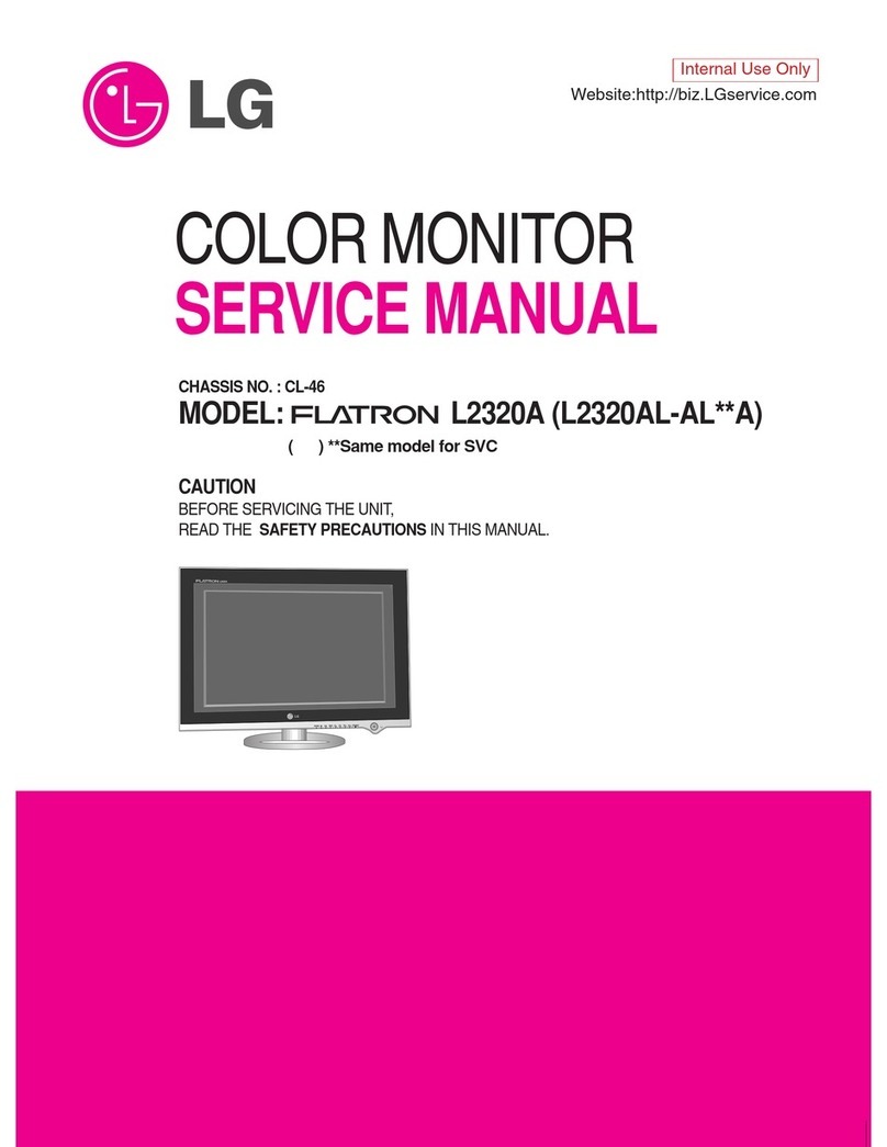LG FLATRON L2320A User manual