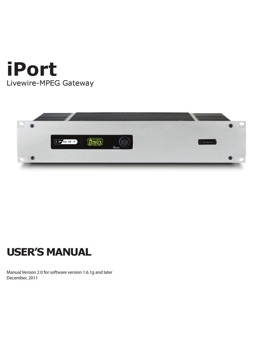 TLS Corporation iport user manual