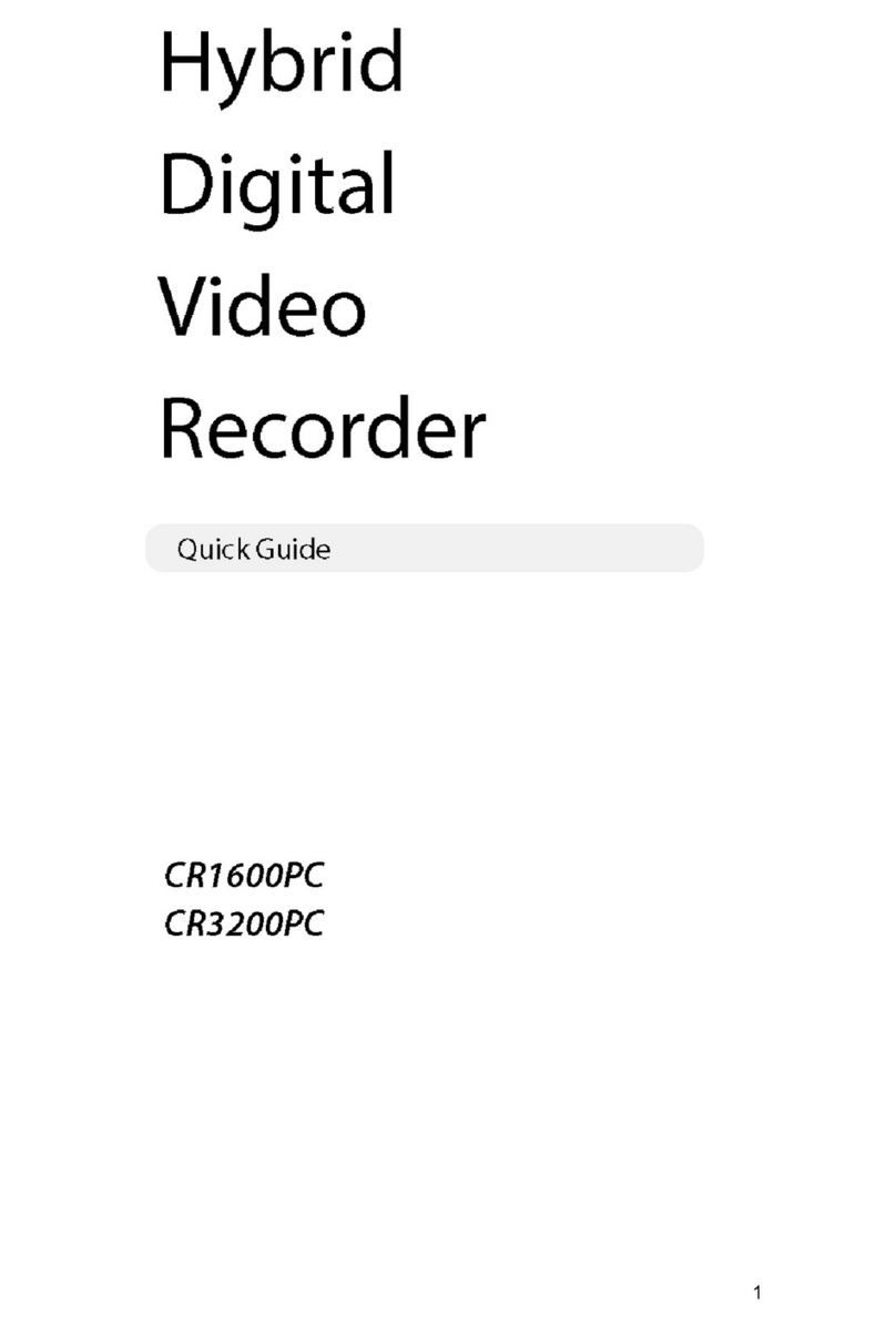 Costar Video Systems CR1600PC quick guide