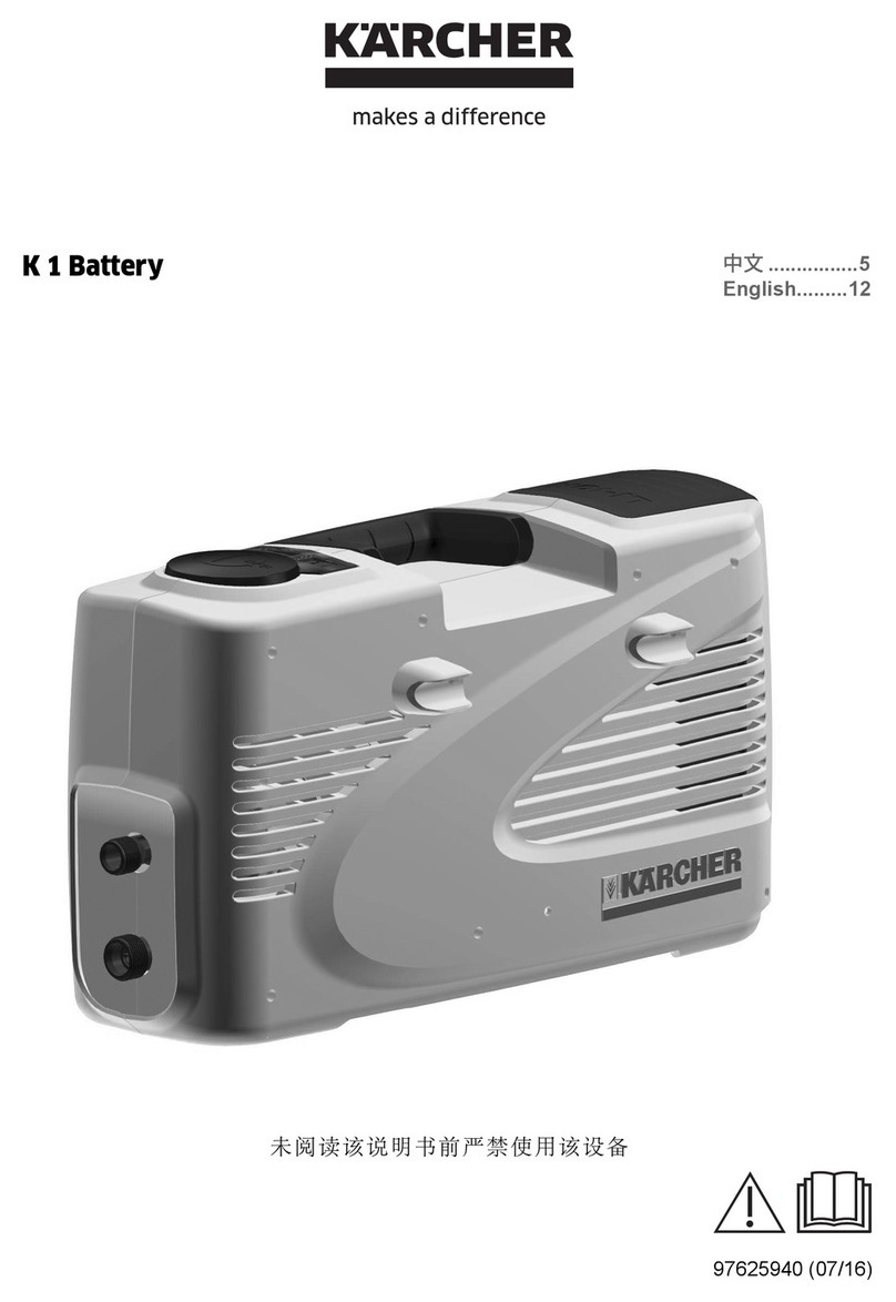Kärcher K 1 user manual