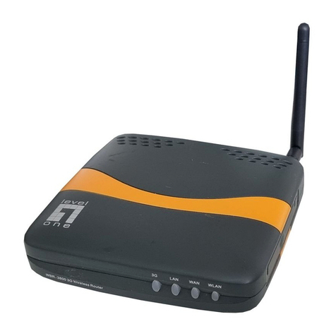 LevelOne MobilSpot WBR-3800 User manual LevelOne MobilSpot WBR-3800 User manual