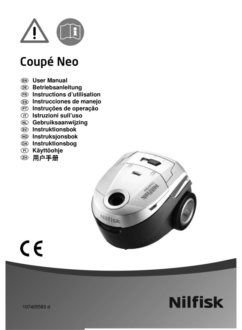 Nilfisk-Advance Coupe Neo user manual
