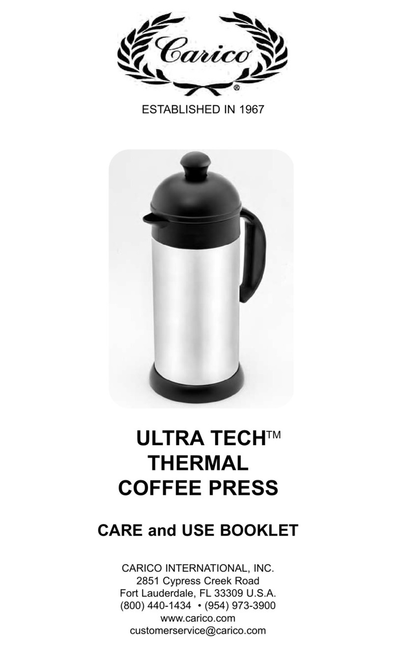 Carico ULTRA TECH Care and use booklet
