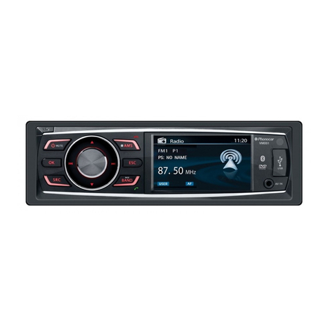 Phonocar VM 051 instruction manual