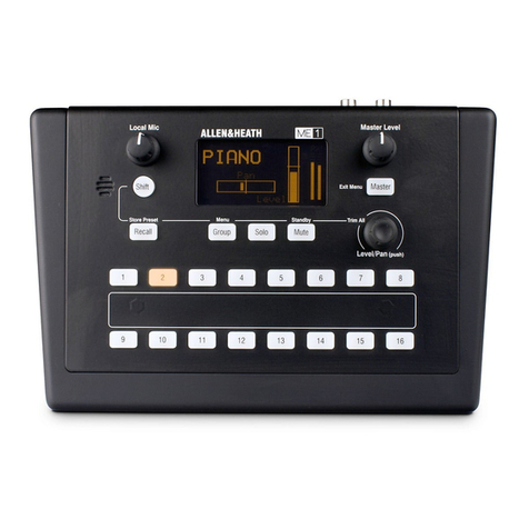 ALLEN & HEATH ME-1 User manual
