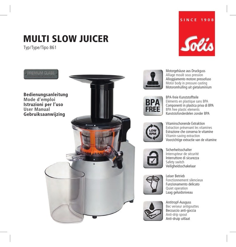 SOLIS Type 861 user manual