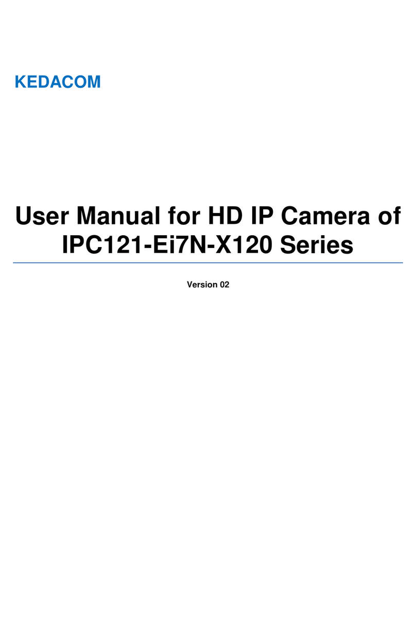 Kedacom IPC121-Ei7N Series user manual