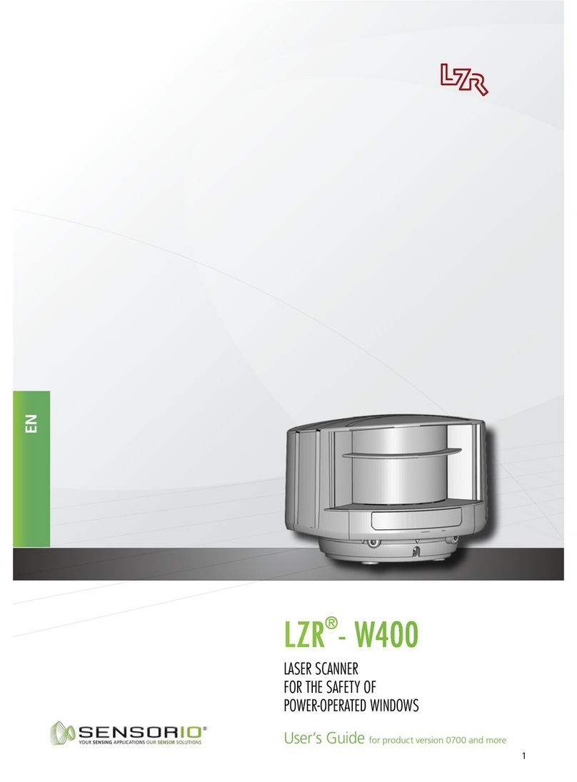 Sensorio LZR-W400 user guide