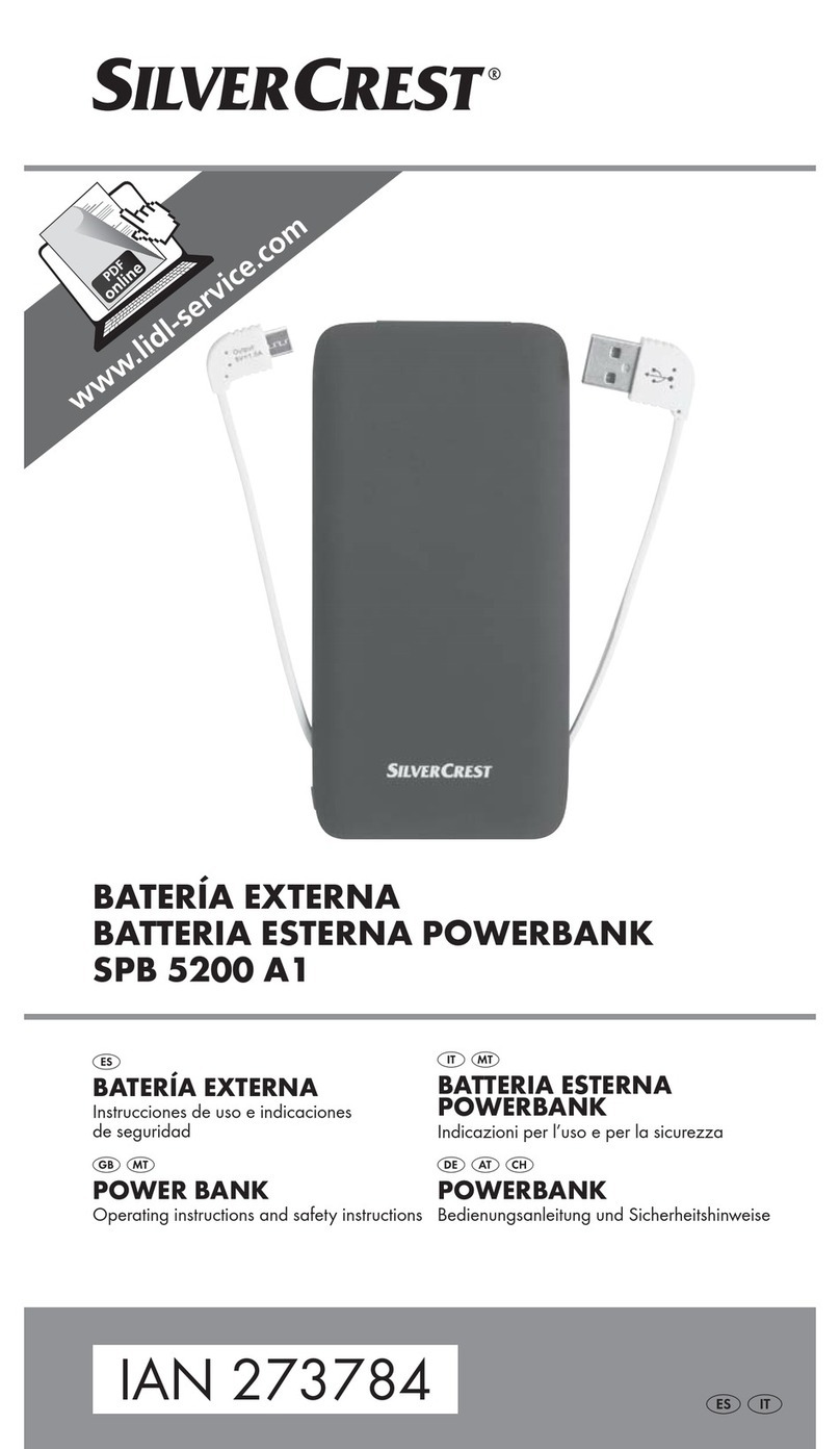 Silvercrest SPB 5200 A1 Product information sheet