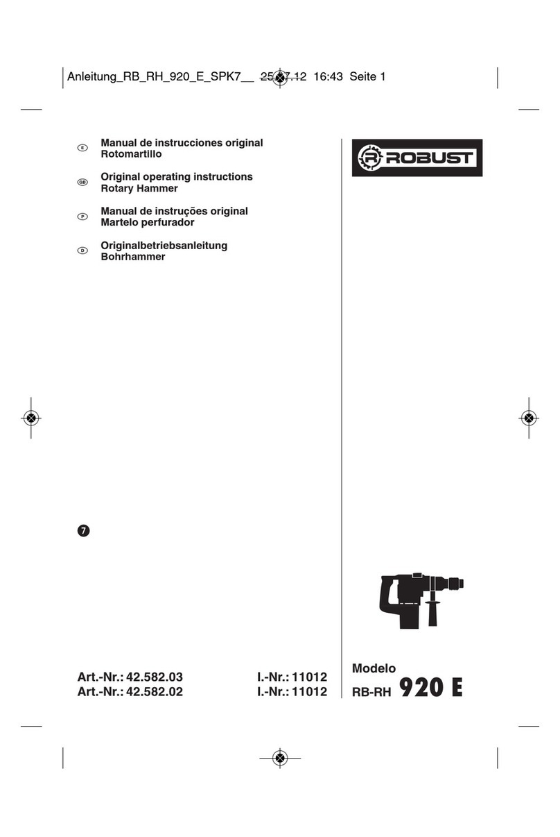 Robust RB-RH 920 E Original operating instructions
