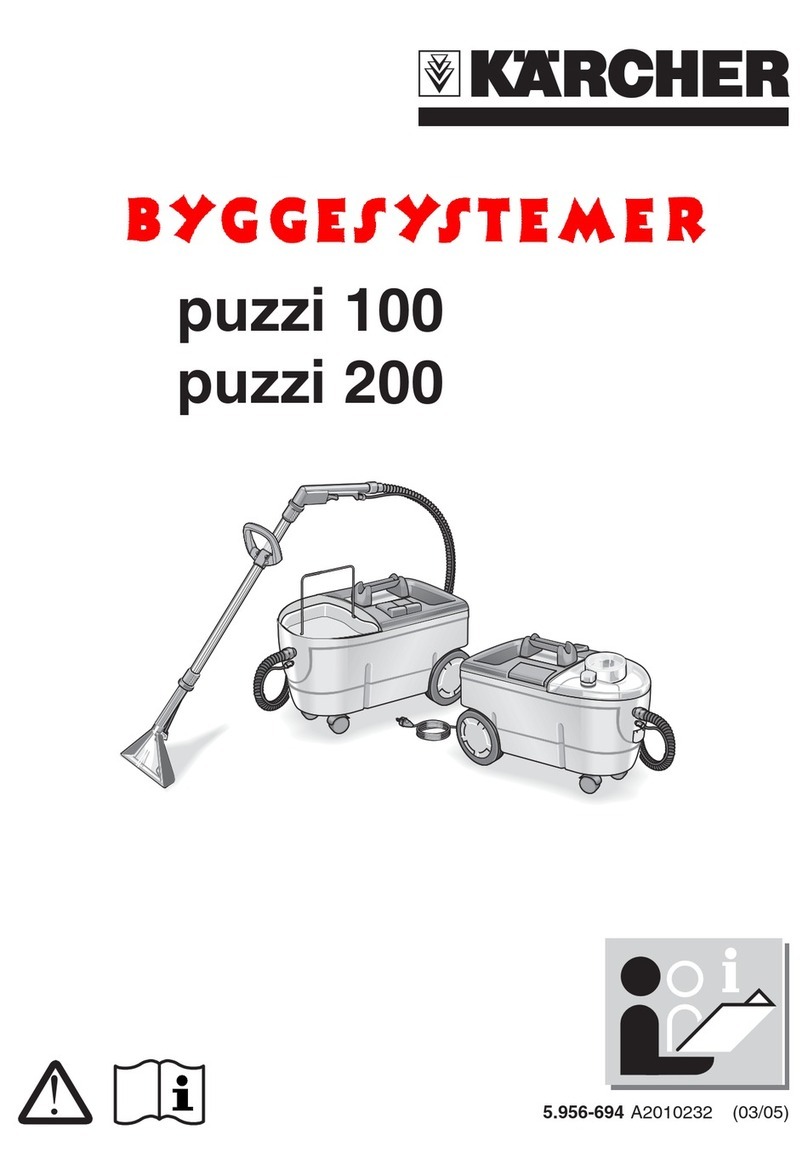 Kärcher puzzi 100 User manual