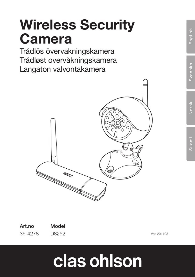 Clas Ohlson D8252 manual