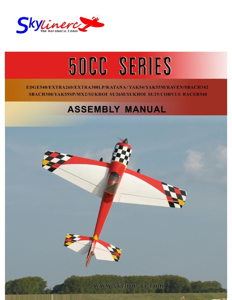 Skylinerc EDGE540 Assembly manual