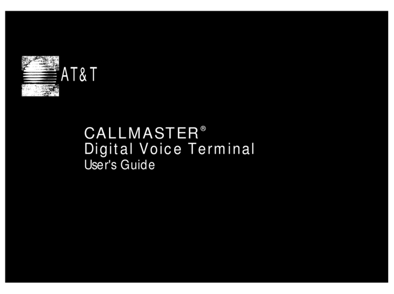 AT&T callmaster user guide