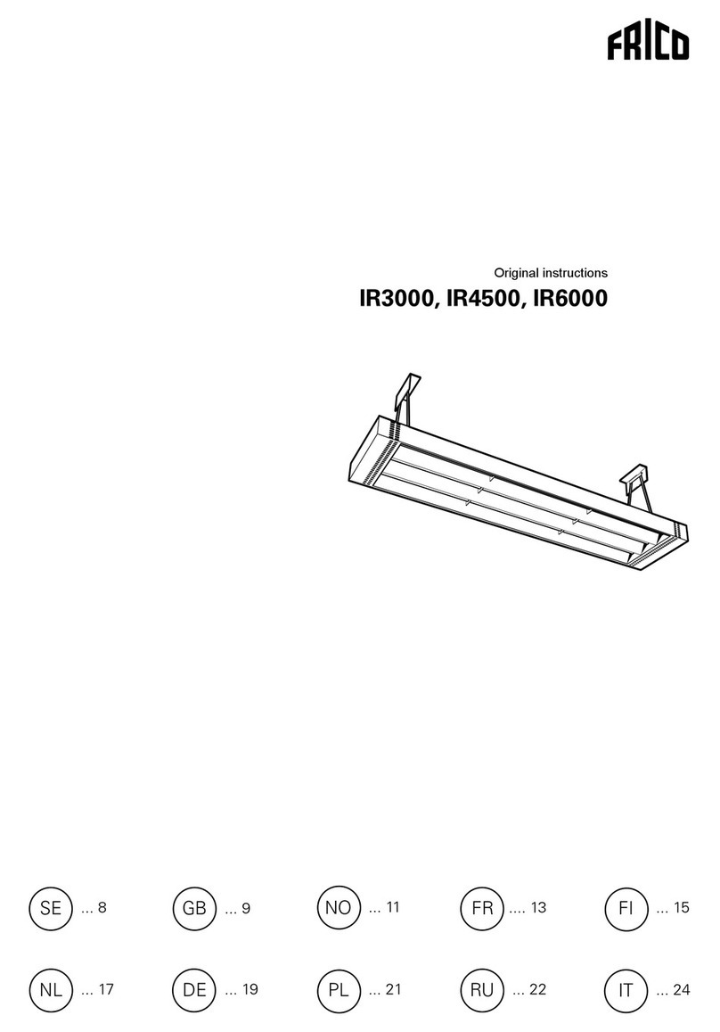 Frico IR3000 Original instructions