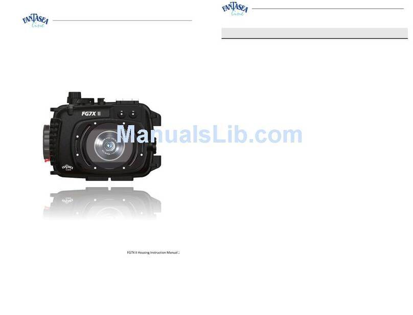 Fantasea Line FG7X II Housing User manual