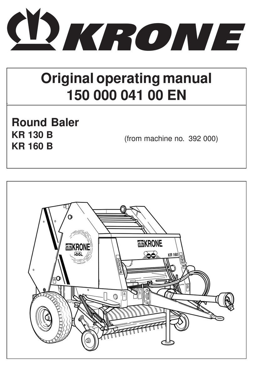 Krone KR 130 B Original operating manual