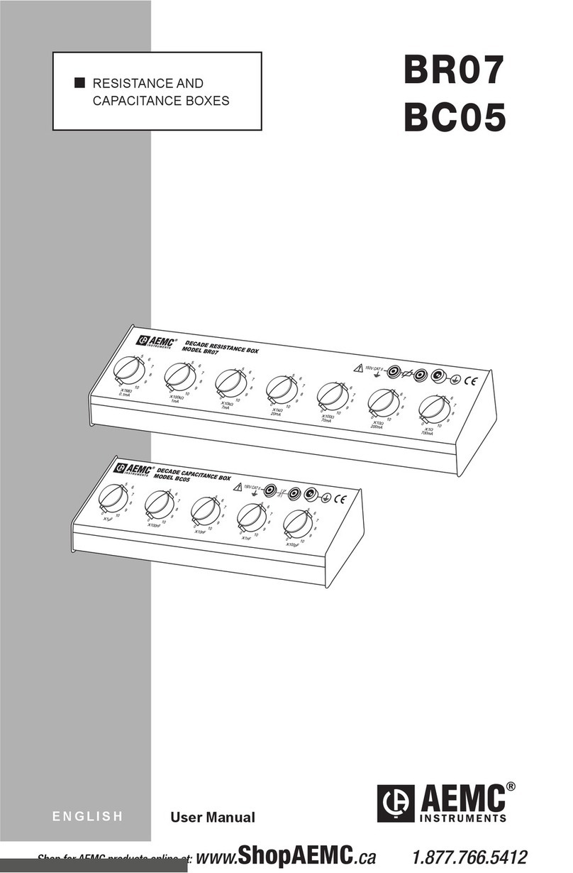 AEMC BR07 user manual AEMC BR07 user manual
