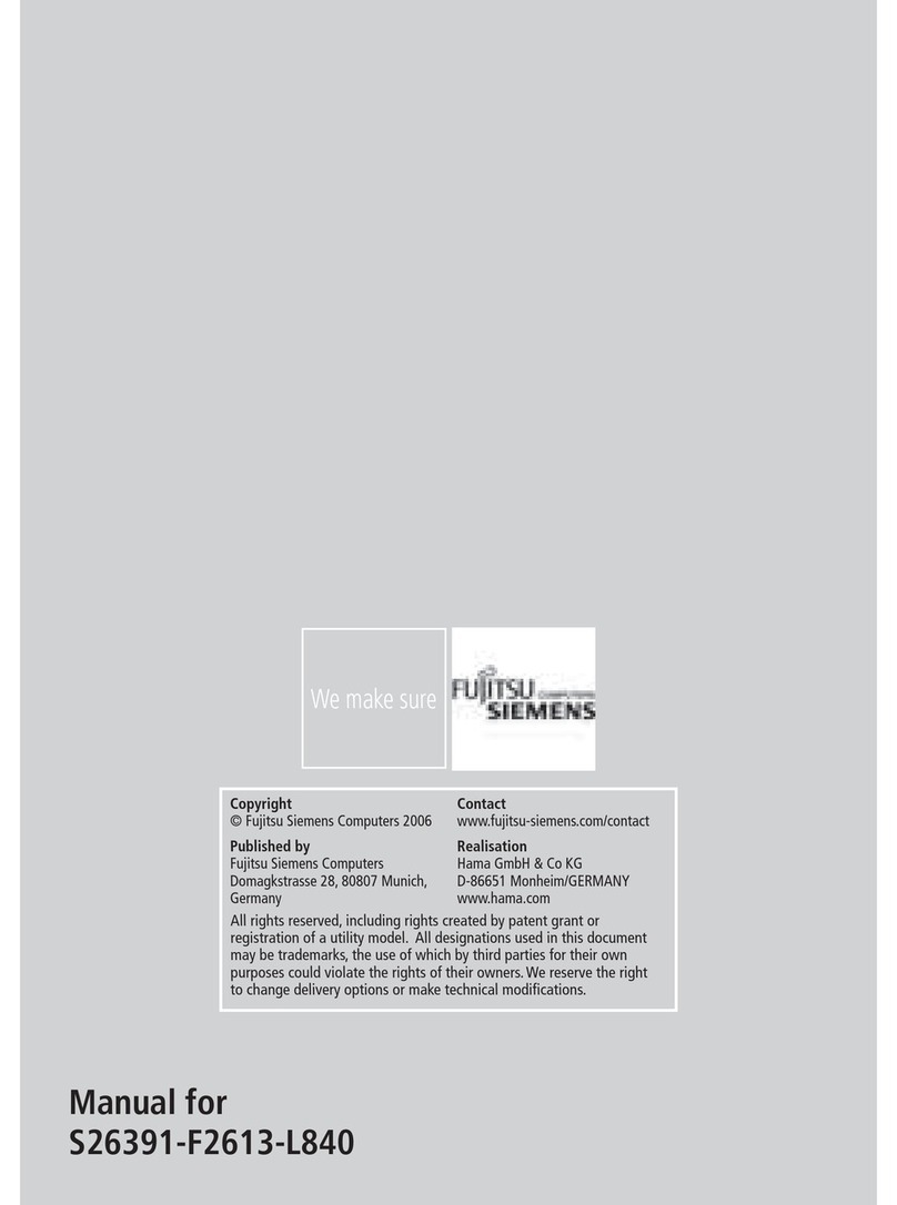 Fujitsu Siemens Computers POCKET LOOX N100 series manual