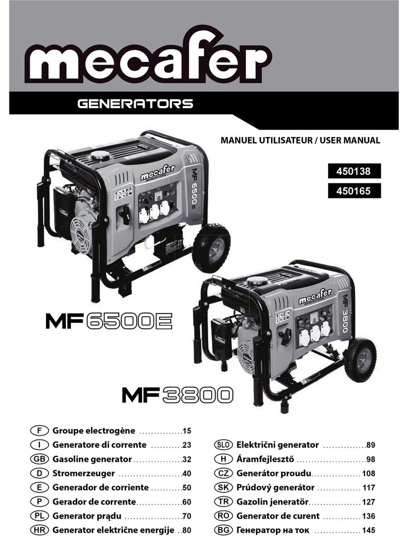 Mecafer MF6500E user manual