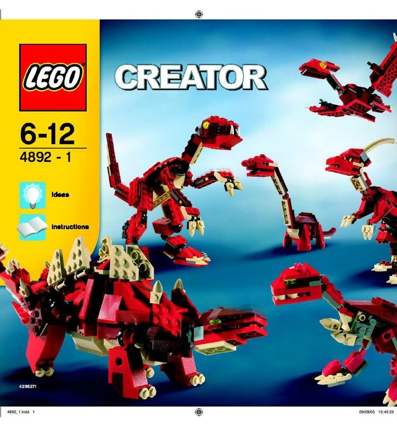 LEGO Prehistoric Power 4892-1 User manual