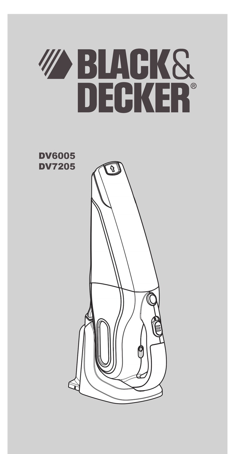 Black & Decker Dustbuster DV6005 user manual