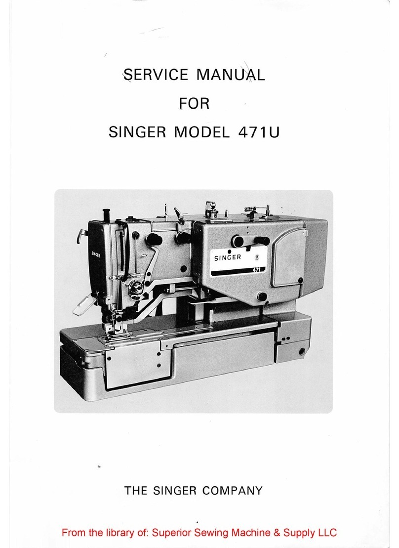 Singer 471U Service manual