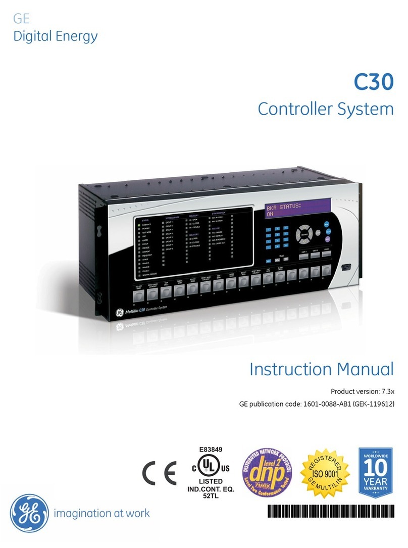GE C30 instruction manual