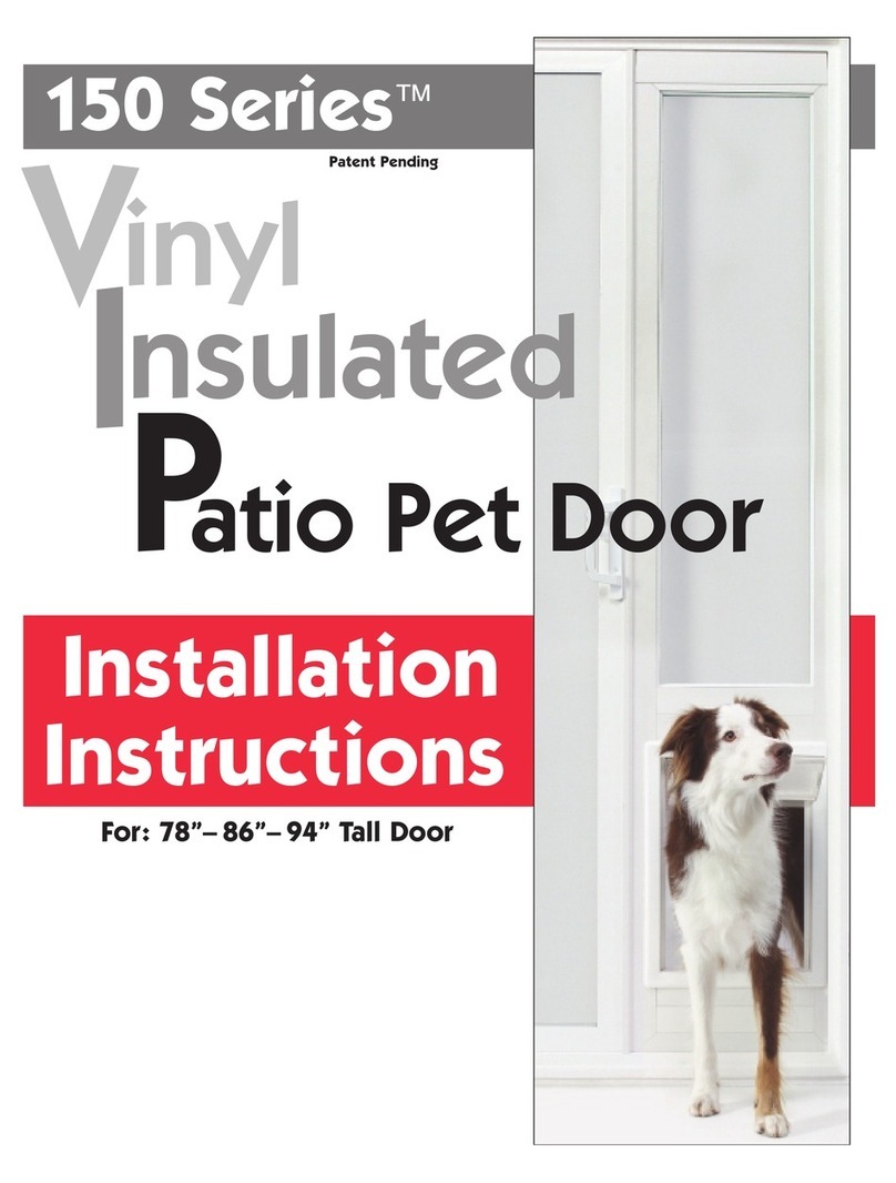 Ideal Pet Products 150 Series installation instructions