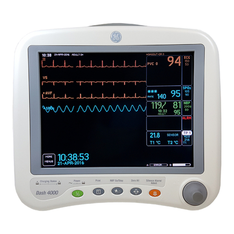 GE Medical Systems Dash 3000 User manual