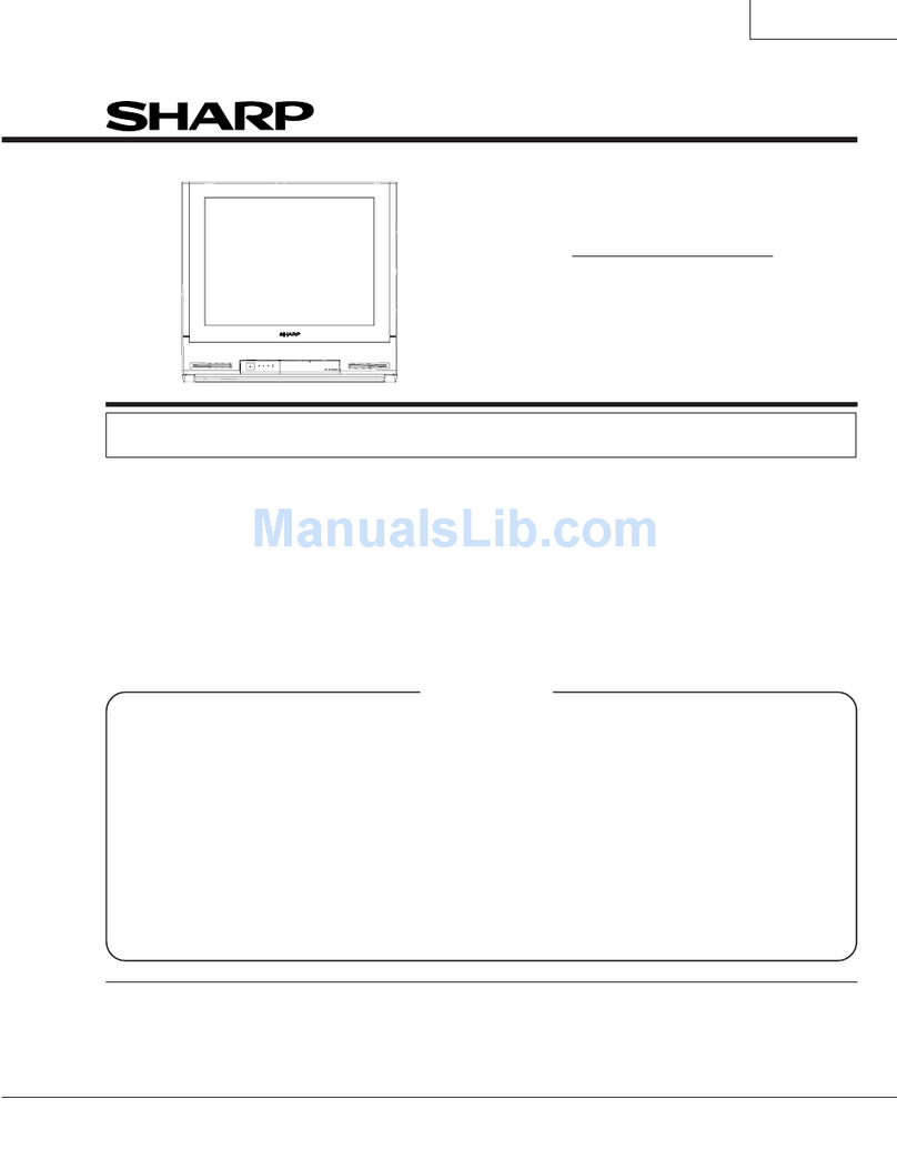 Sharp 25WF30 User manual