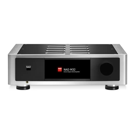 NAD M32 User manual