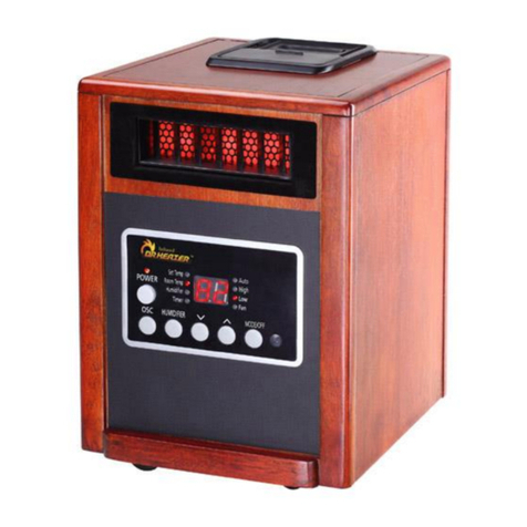 DR. Heater DR-998 Elite Series User manual