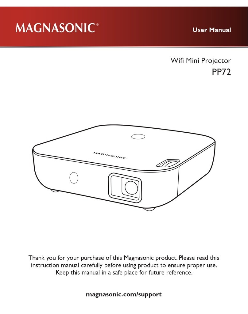 Magnasonic PP72 User manual