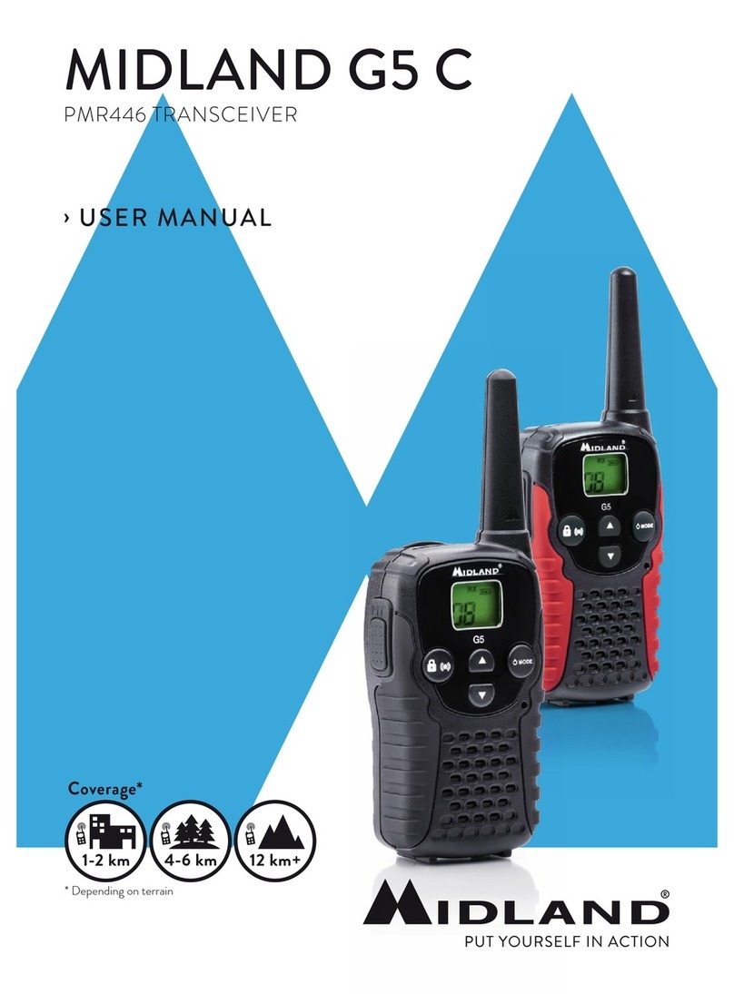 Midland G5 C user manual
