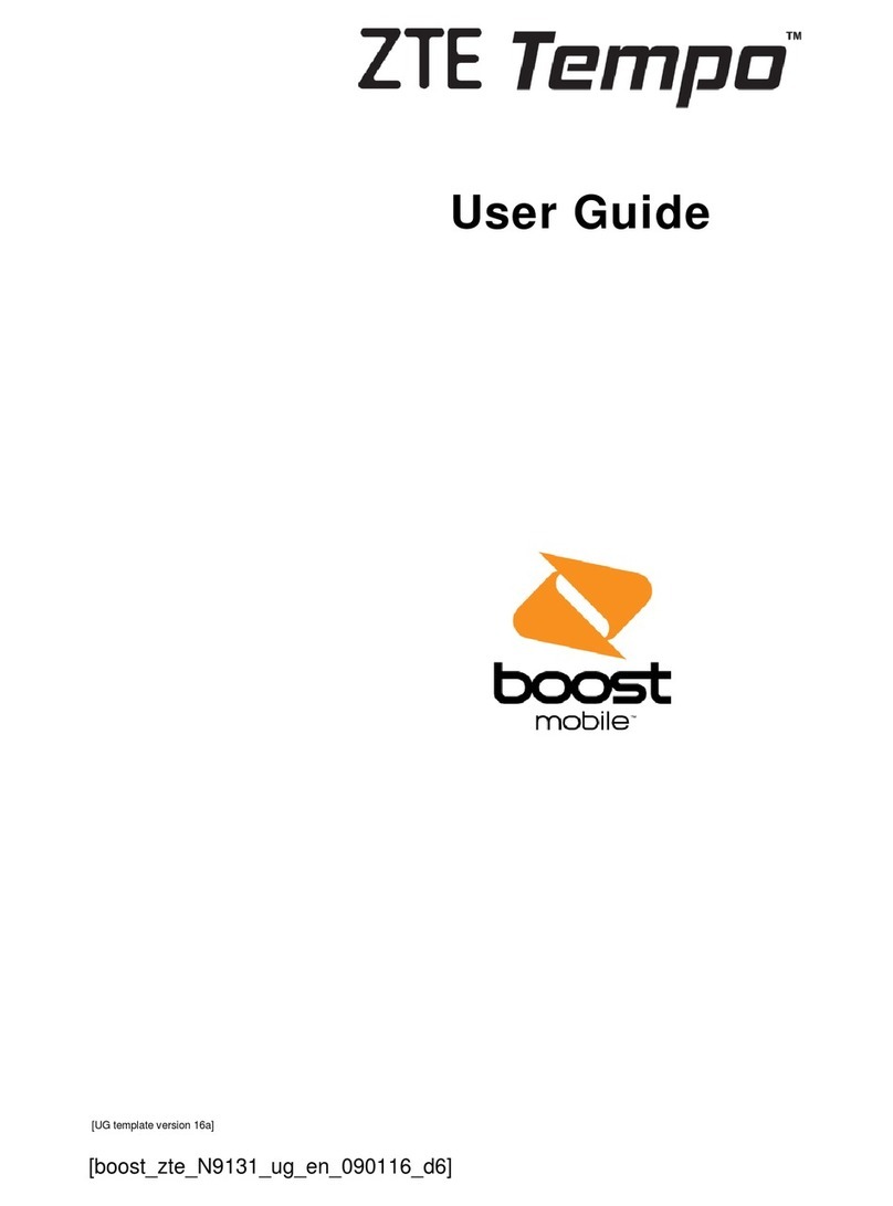 Zte TEMPO User manual