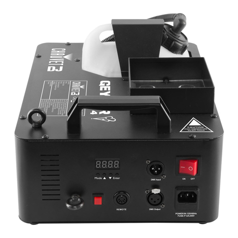 Chauvet GEYSER P4 user manual