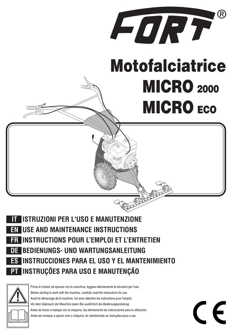 Fort MICRO 2000 Operation instructions