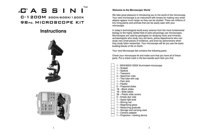 cassini 300X User manual