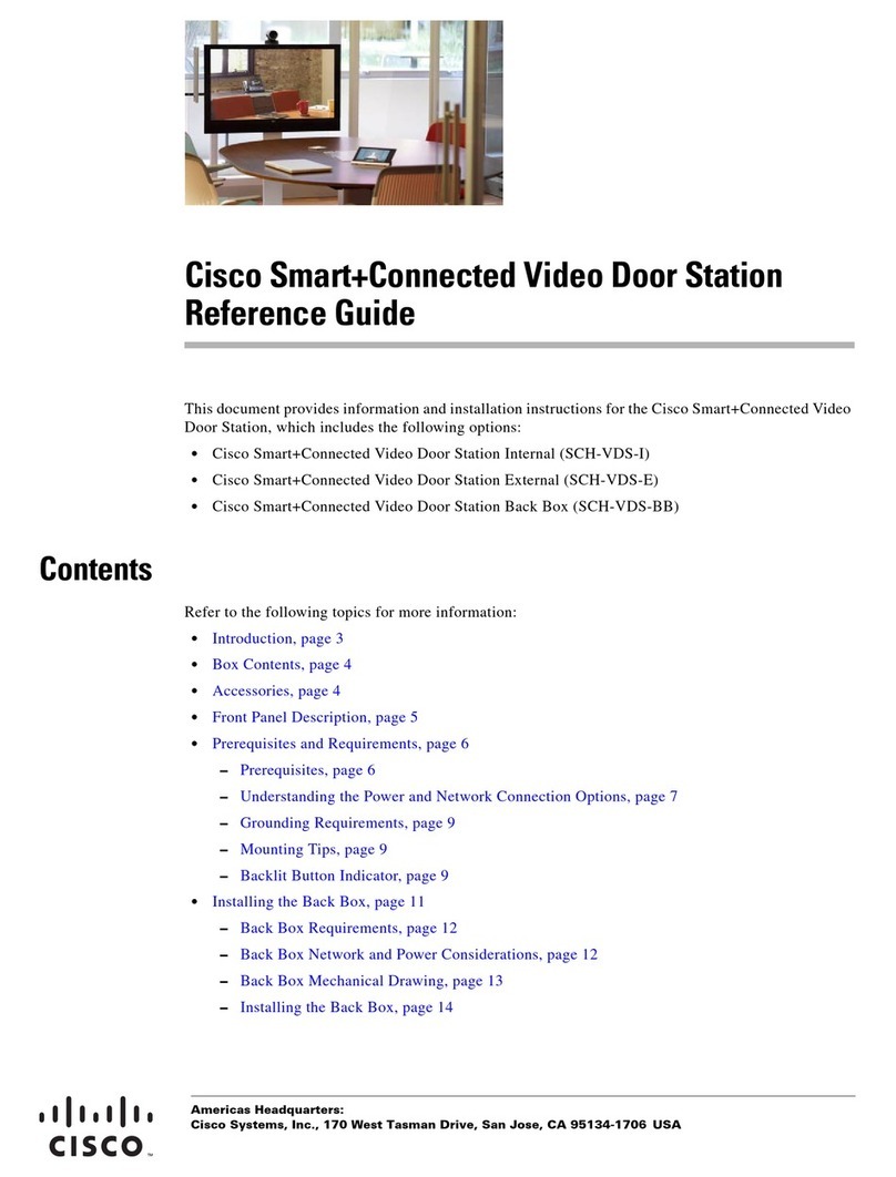 Cisco SCH-VDS-I User manual